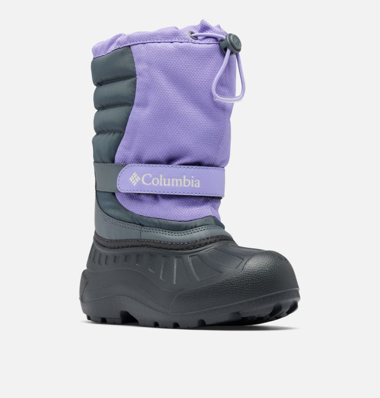 Bottes Powderbug Snowlite pour enfants, Color: Paisley Purple, Graphite, image 2