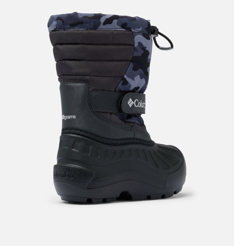 Little Kids' Powderbug Snowlite Boot, Color: Shark, Black Urban Camo, image 9