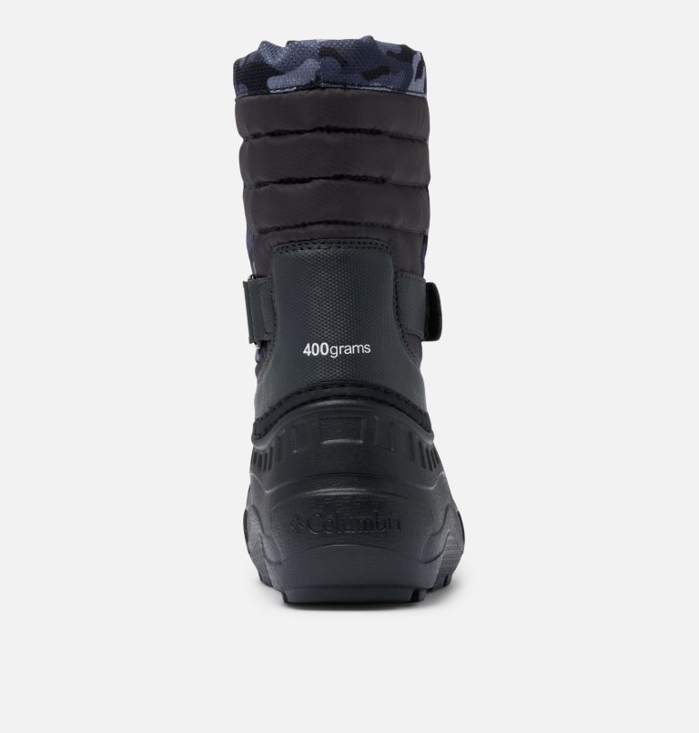 Little Kids' Powderbug Snowlite Boot, Color: Shark, Black Urban Camo, image 2