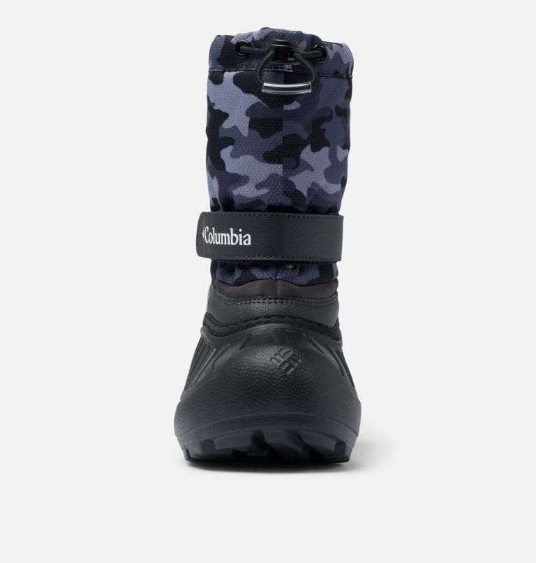 Little Kids' Powderbug Snowlite Boot, Color: Shark, Black Urban Camo, image 8