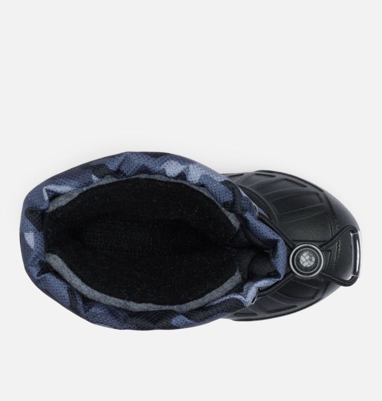 Little Kids' Powderbug Snowlite Boot, Color: Shark, Black Urban Camo, image 4