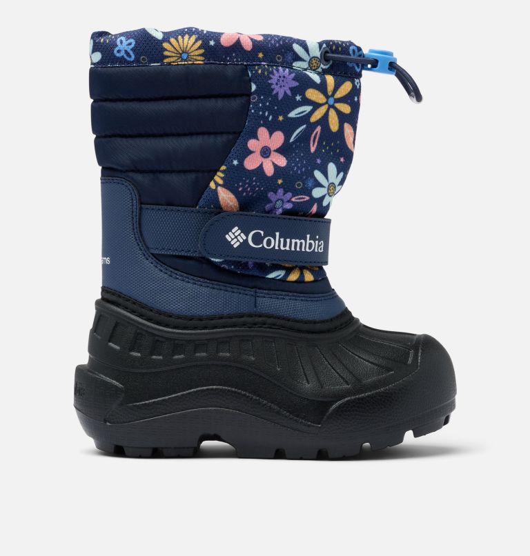Little Kids' Powderbug Snowlite Boot, Color: Nocturnal, Wildflower Whimsy, image 1