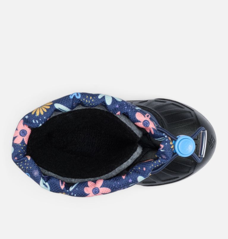 Little Kids' Powderbug Snowlite Boot, Color: Nocturnal, Wildflower Whimsy, image 4