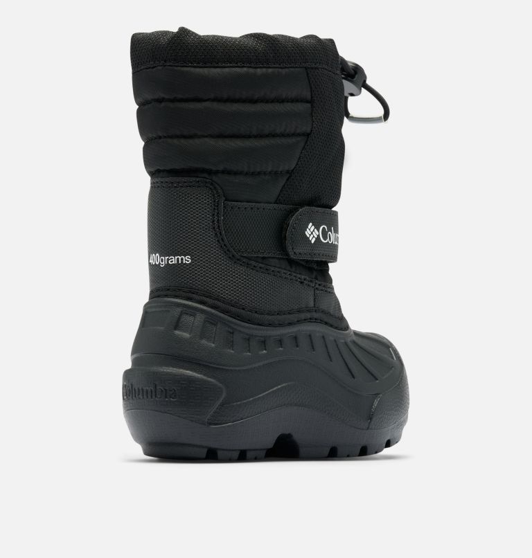 Toddler Powderbug Snowlite Boot, Color: Black, White, image 9