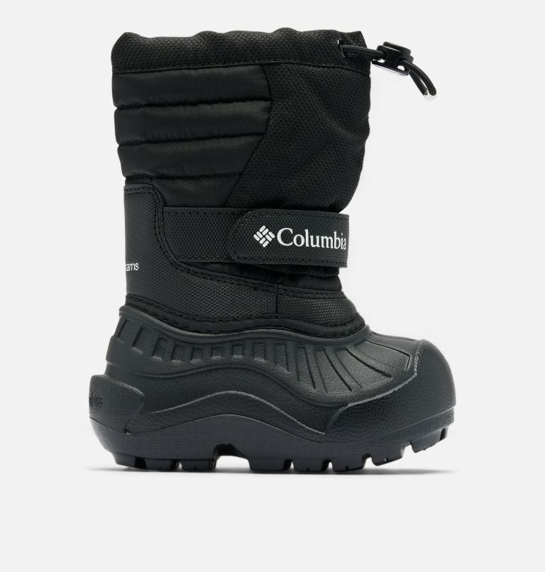 Toddler Powderbug Snowlite Boot, Color: Black, White, image 1
