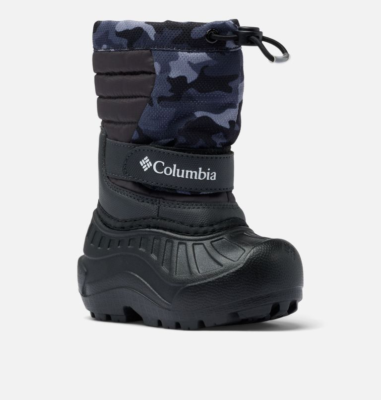 Toddler Powderbug Snowlite Boot, Color: Shark, Black Urban Camo, image 3