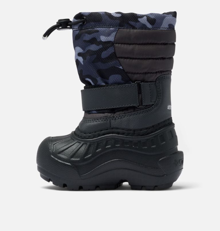 Toddler Powderbug Snowlite Boot, Color: Shark, Black Urban Camo, image 6