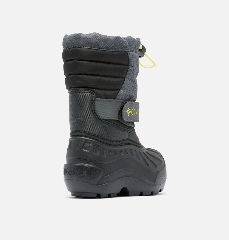 Toddler Powderbug Snowlite Boot, Color: Dark Grey, Black, image 9