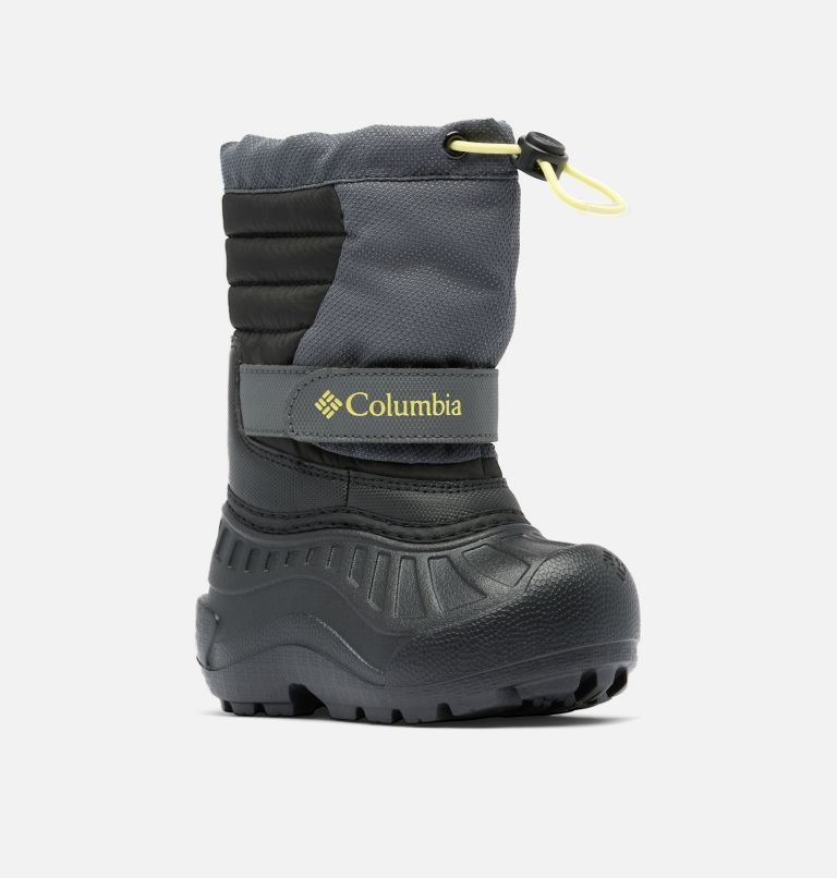 Toddler Powderbug Snowlite Boot, Color: Dark Grey, Black, image 3