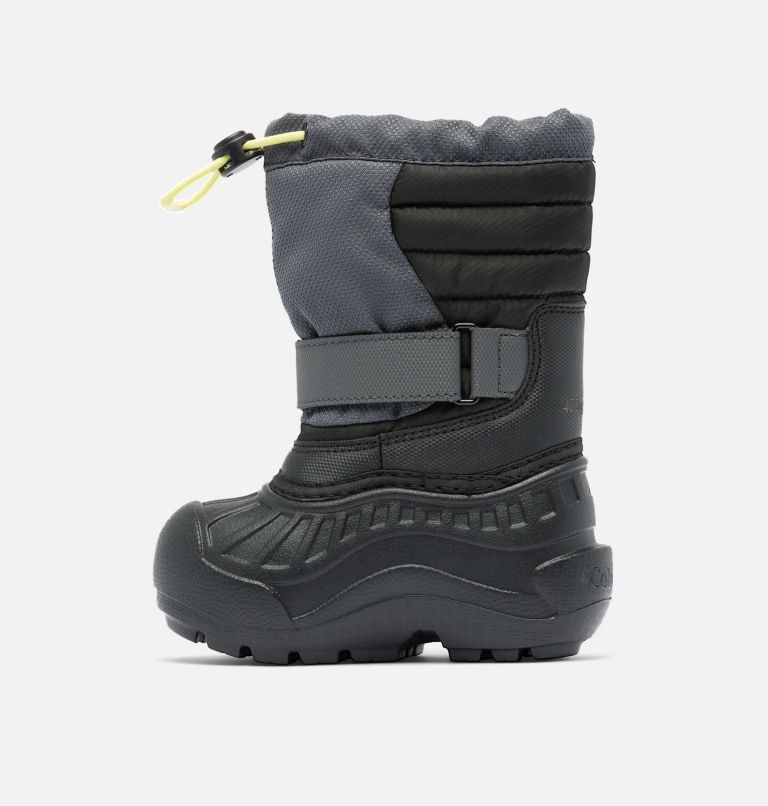 Toddler Powderbug Snowlite Boot, Color: Dark Grey, Black, image 6