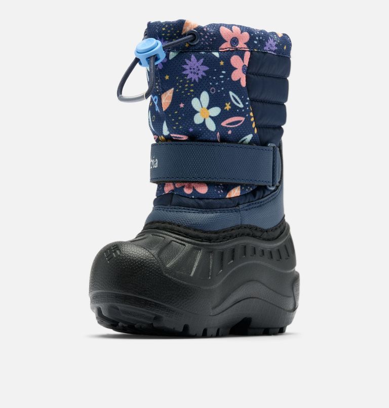 Toddler Powderbug Snowlite Boot, Color: Nocturnal, Wildflower Whimsy, image 7