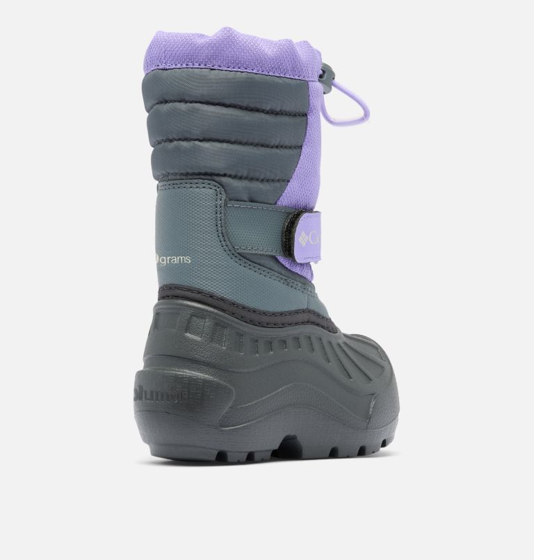 Toddler Powderbug Snowlite Boot, Color: Paisley Purple, Graphite, image 9