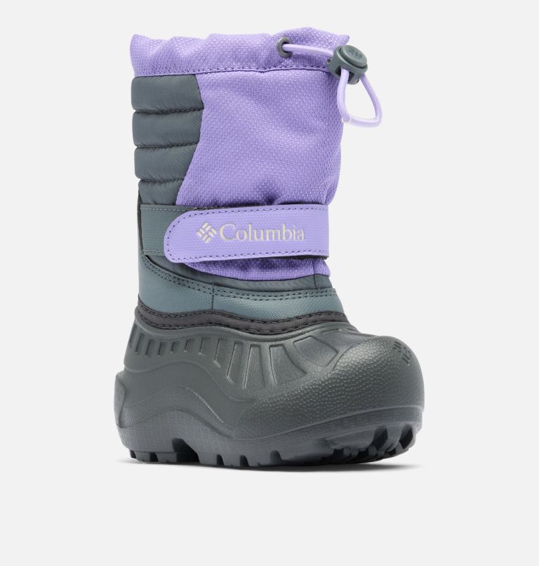 Toddler Powderbug Snowlite Boot, Color: Paisley Purple, Graphite, image 3