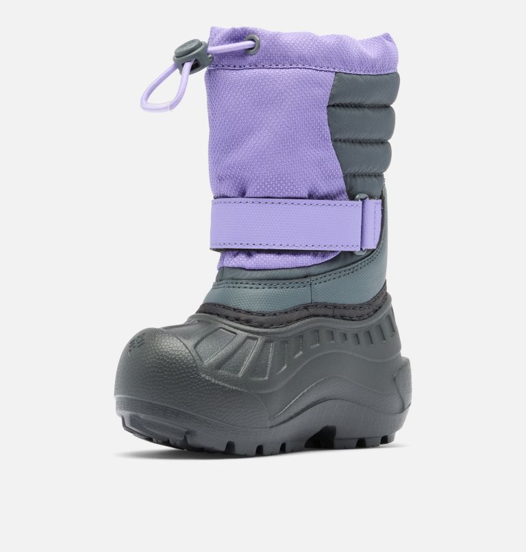 Toddler Powderbug Snowlite Boot, Color: Paisley Purple, Graphite, image 7
