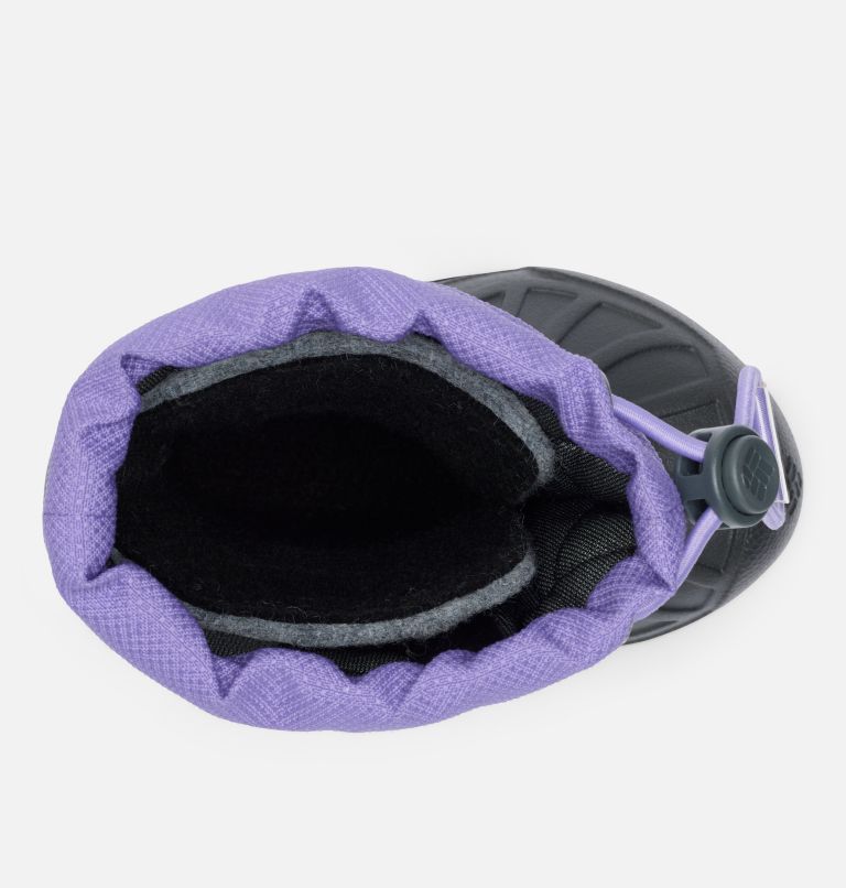 Toddler Powderbug Snowlite Boot, Color: Paisley Purple, Graphite, image 4