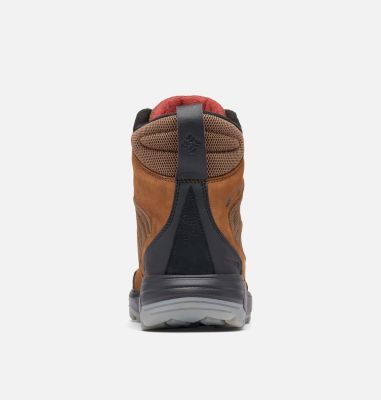 Men's Portlander Omni-Heat Infinity Waterproof Winter Boot, Color: Dark Brown, Spice, image 2