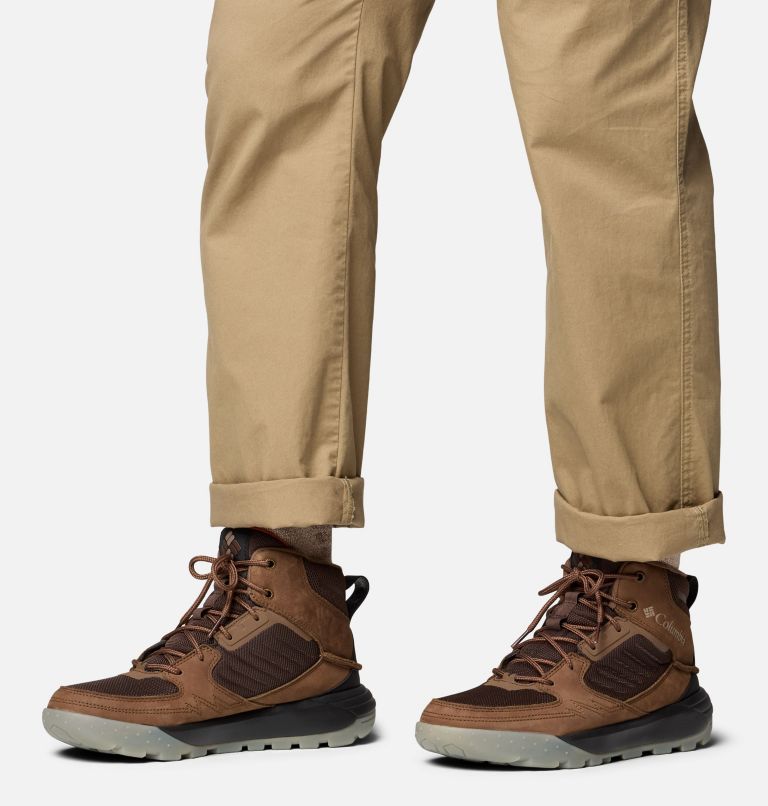 Zapatilla impermeable de media caña Portlander Omni-Heat para hombre, Color: Bark, Desert Sun, image 10