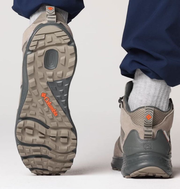 Men's Benson Mid Shoe, Color: Kettle, Tangy Orange
