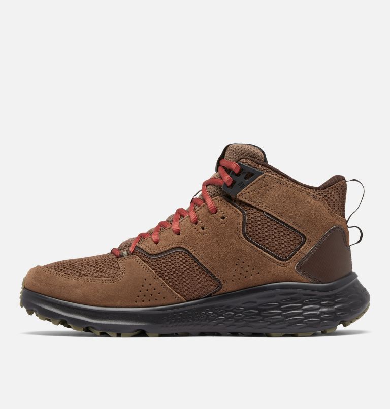 Men's Benson Mid Shoe - Wide, Color: Dark Brown, Spice, image 6