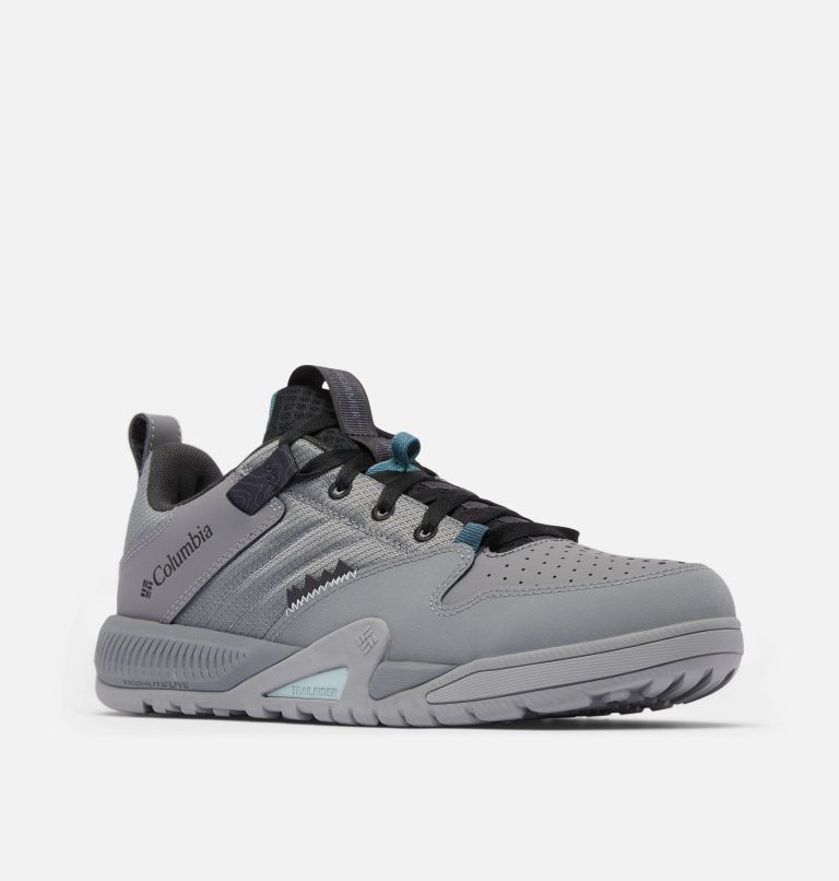 Men's Landroamer Trailrider Shoe, Color: Ti Grey Steel, Crushed Blue, image 3