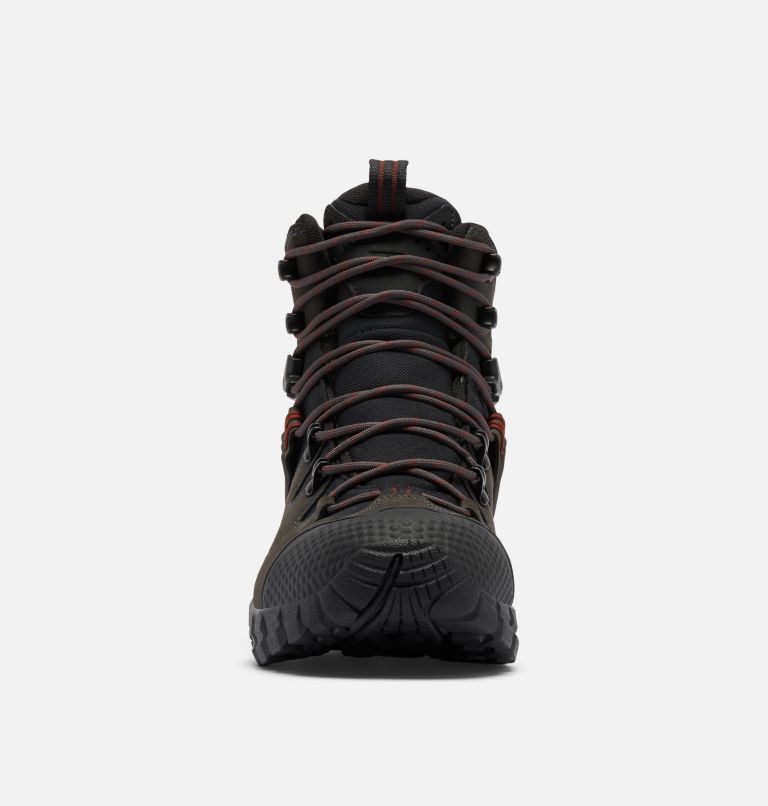 Botas de senderismo de piel Geoterra Trek OutDry para hombre, Color: Black, Spice, image 8