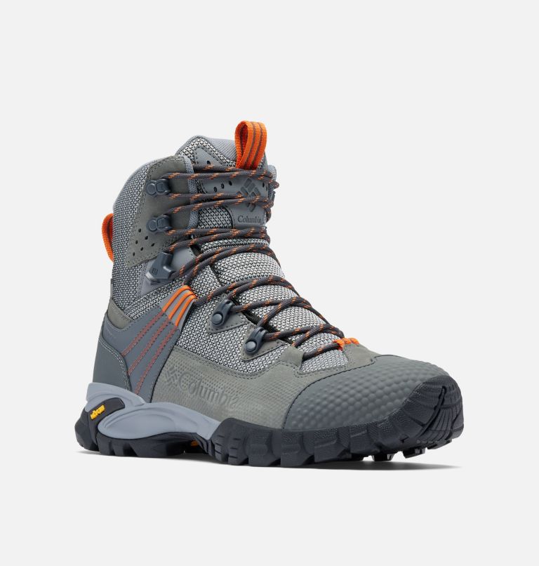 Men's GeoTerra OutDry Boot, Color: Ti Grey Steel, Desert Sun, image 2