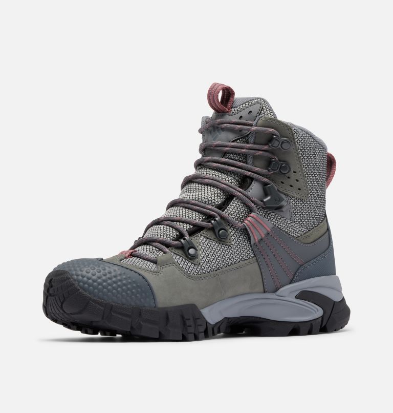 Women's GeoTerra OutDry Boot, Color: Ti Grey Steel, Fig, image 6