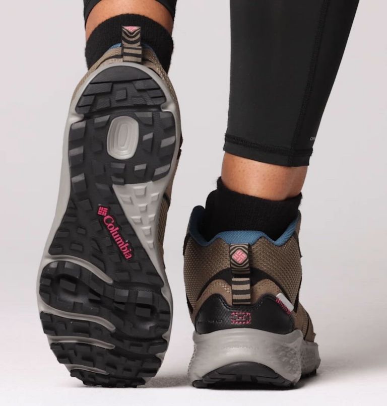 Women's Bethany Mid Shoe, Color: Wet Sand, Rosette