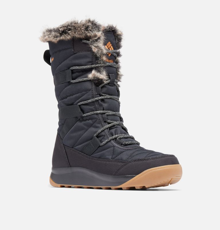 Women's Minx IV Boot, Color: Black, Elk, image 3
