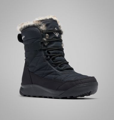 Botas de nieve impermeables Minx Shorty IV para mujer, Color: Black, Titanium II, image 7