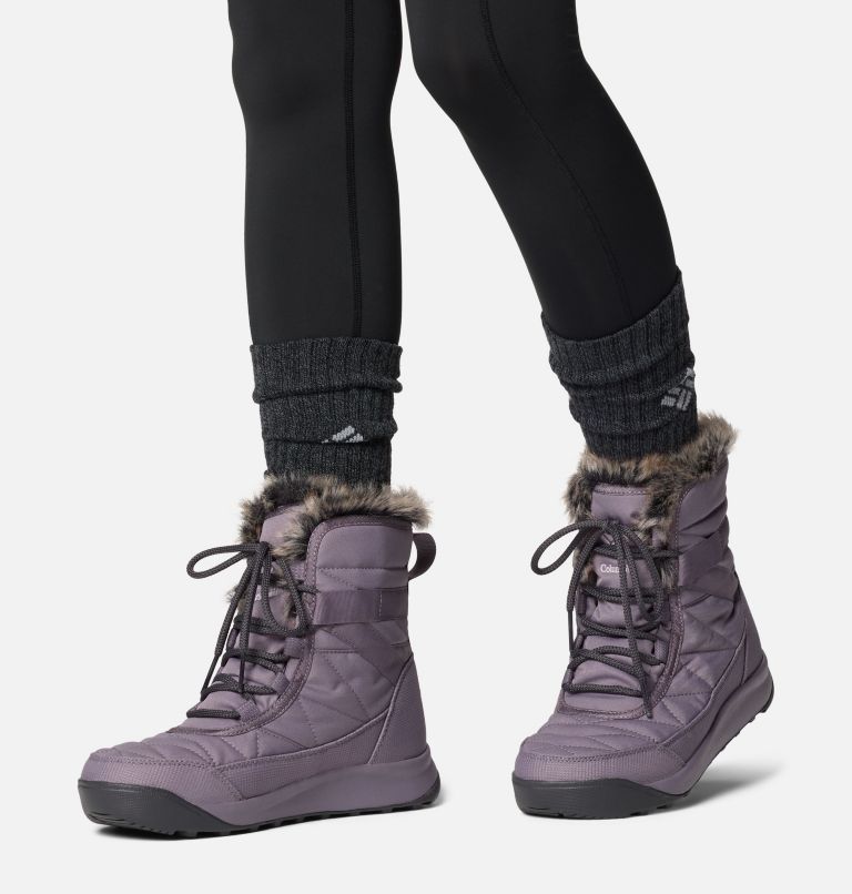 Women's Minx Shorty IV Boot, Color: Granite Purple, Lavender Pearl, image 10