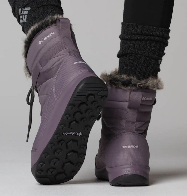 Women's Minx Shorty IV Boot, Color: Granite Purple, Lavender Pearl