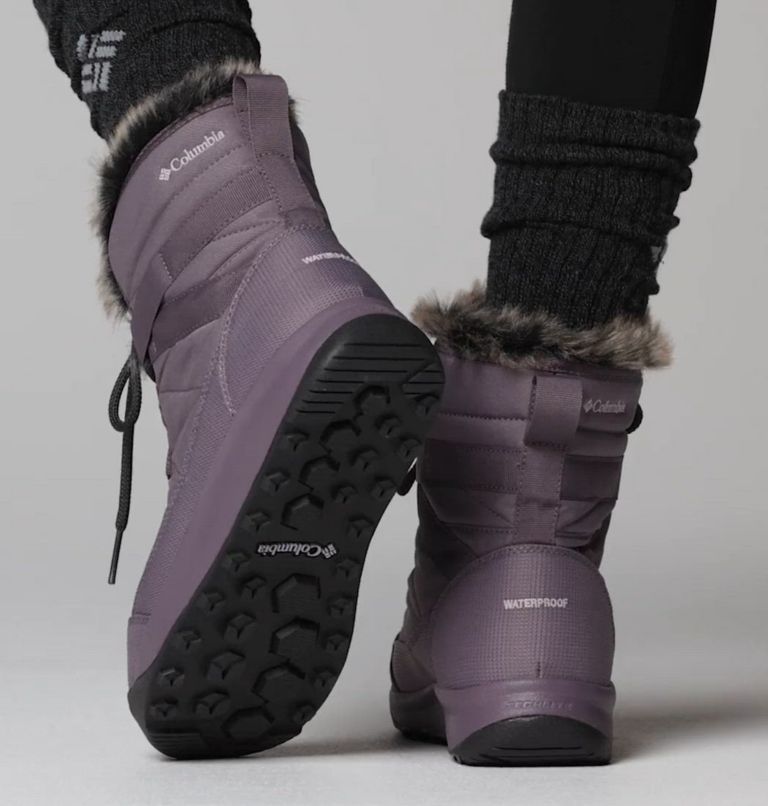 Women's Minx Shorty IV Boot - Wide, Color: Granite Purple, Lavender Pearl