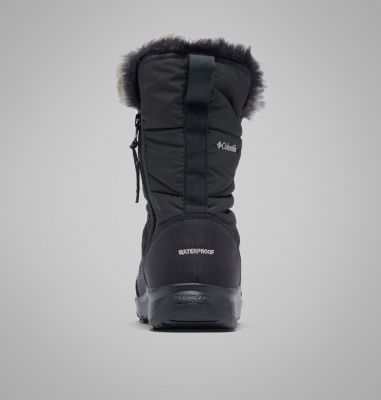 Women's Minx Slip V Snow Boot, Color: Black, Ti Titanium, image 2