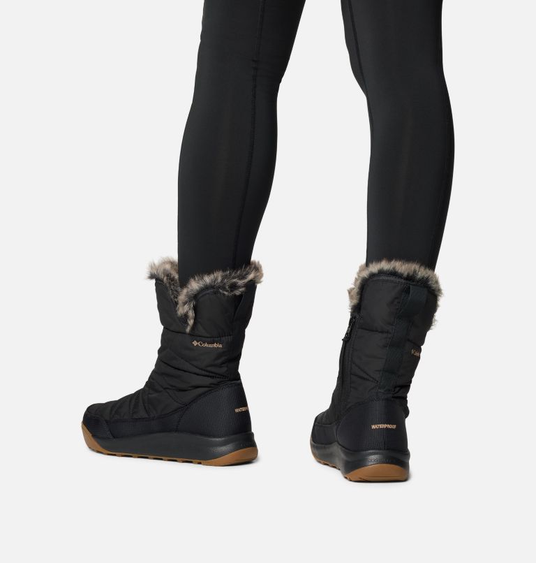 Women's Minx Slip V Boot, Color: Black, Elk, image 10