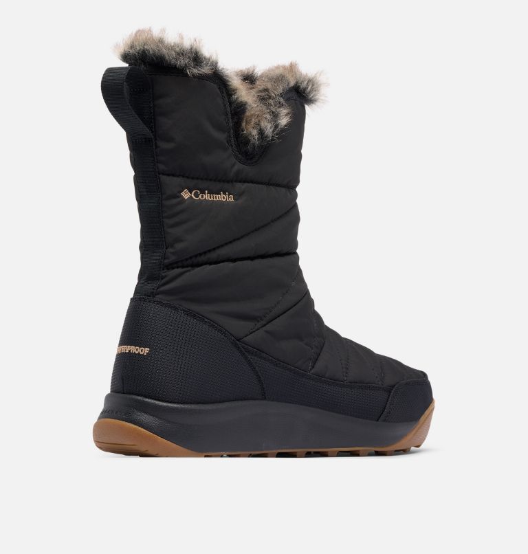 Women's Minx Slip V Boot, Color: Black, Elk, image 9
