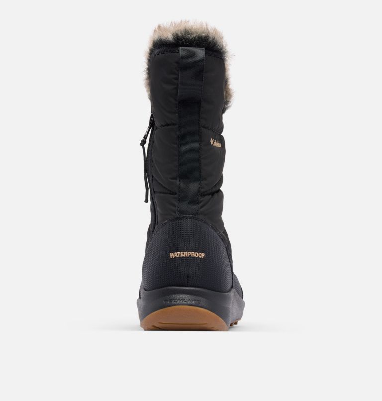 Women's Minx Slip V Boot, Color: Black, Elk, image 2