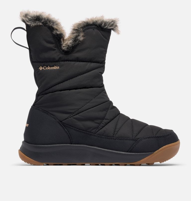 Women's Minx Slip V Boot, Color: Black, Elk, image 1