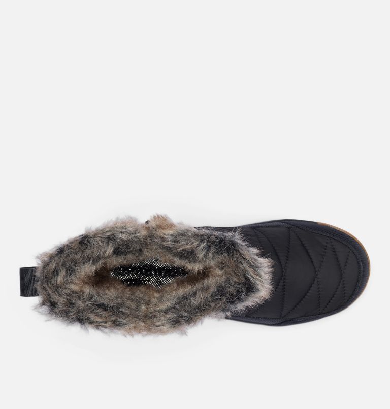 Women's Minx Slip V Boot, Color: Black, Elk, image 4