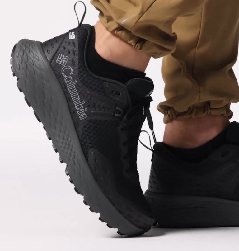 Zapatilla de senderismo Konos TRS OutDry para hombre, Color: Black, Grill