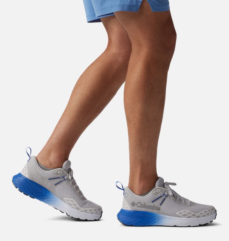 Men's Konos TRS OutDry Shoe, Color: Silver Grey, Vivid Blue, image 10