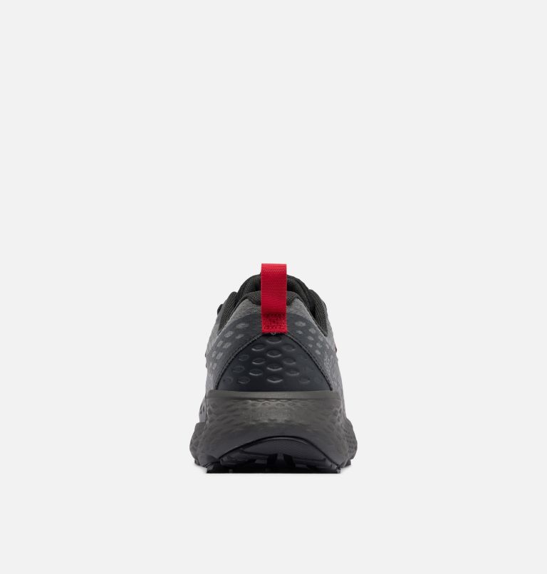 Men's Konos TRS Shoe, Color: Ti Grey Steel, Mountain Red, image 2