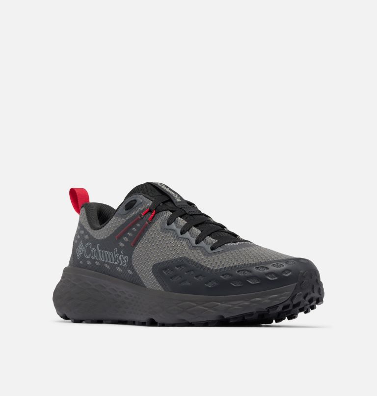 Men's Konos TRS Shoe, Color: Ti Grey Steel, Mountain Red, image 3