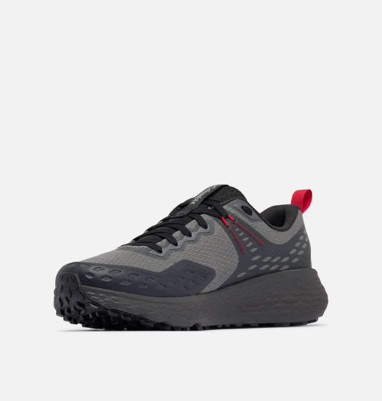 Men's Konos TRS Shoe, Color: Ti Grey Steel, Mountain Red, image 7