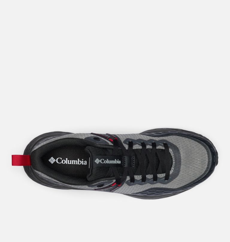 Men's Konos TRS Shoe, Color: Ti Grey Steel, Mountain Red, image 4