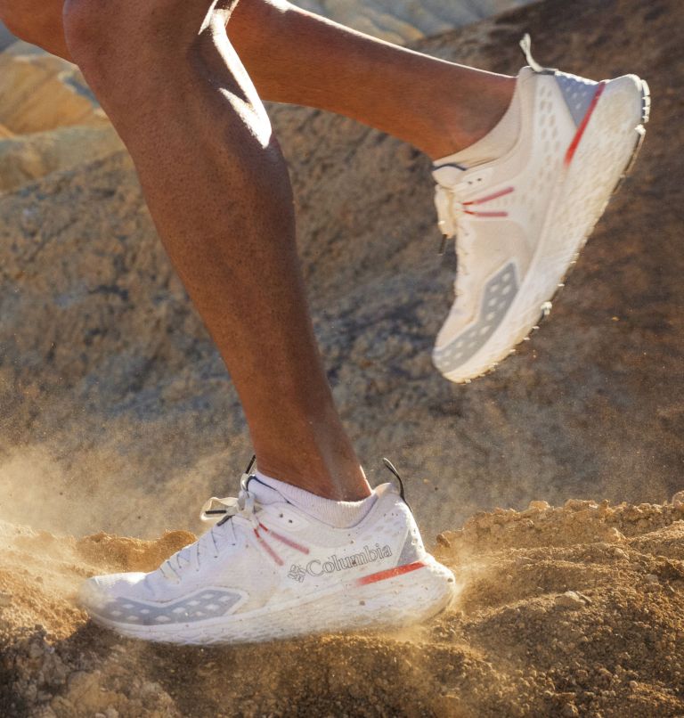 Men's Konos TRS Hiking Shoe, Color: White, Poppy Red, image 11