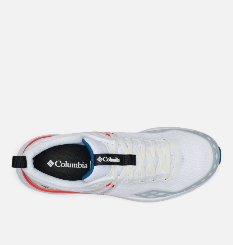 Men's Konos TRS Hiking Shoe, Color: White, Poppy Red, image 4