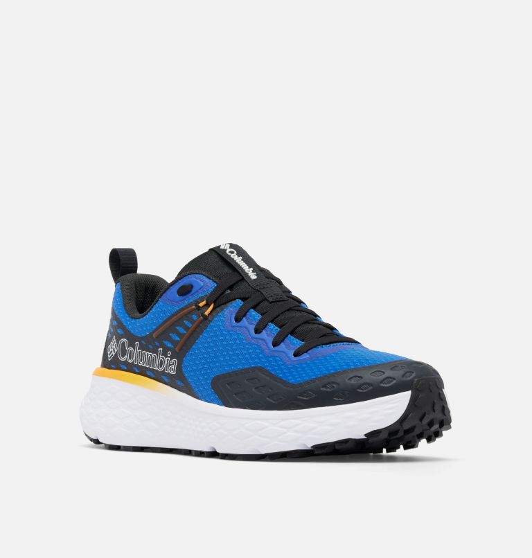 Men's Konos TRS Hiking Shoe, Color: Vivid Blue, Marmalade, image 3