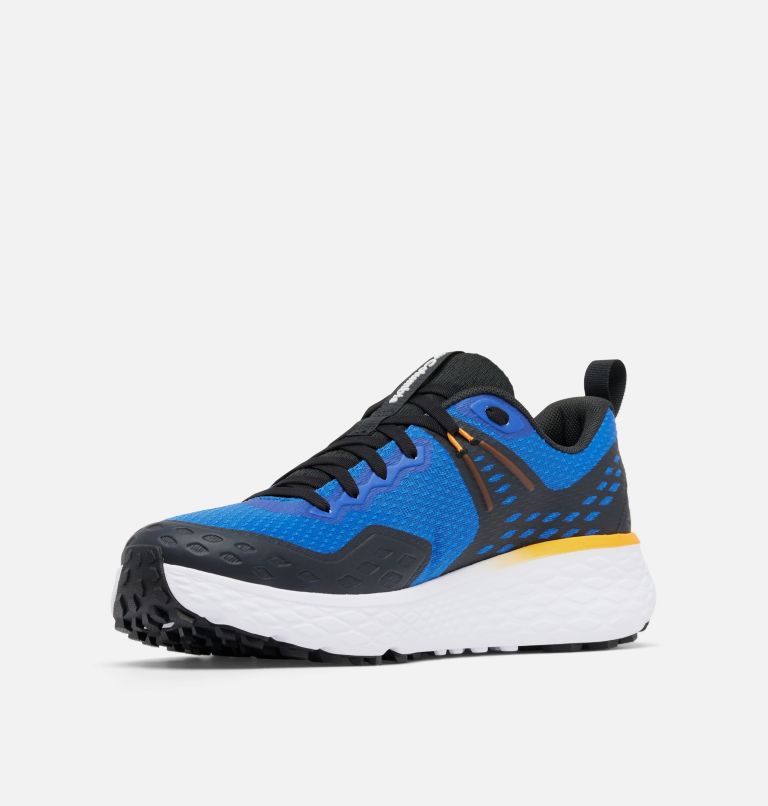 Men's Konos TRS Hiking Shoe, Color: Vivid Blue, Marmalade, image 7