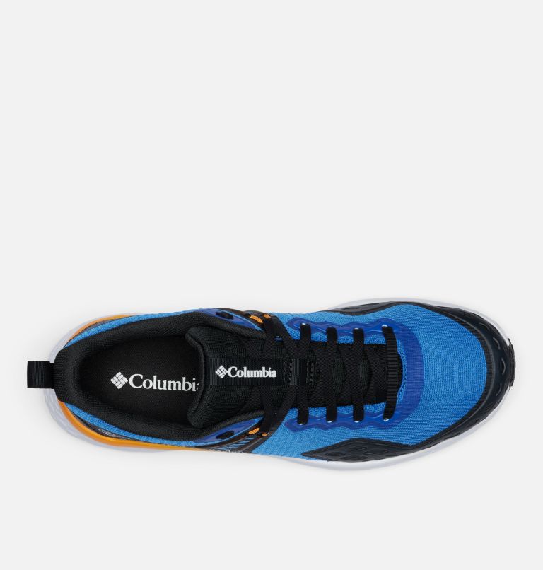 Men's Konos TRS Hiking Shoe, Color: Vivid Blue, Marmalade, image 4